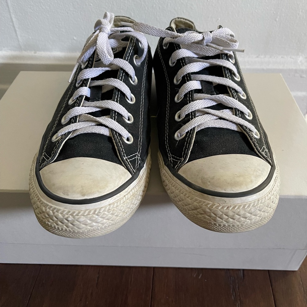 Black Low Top Converse